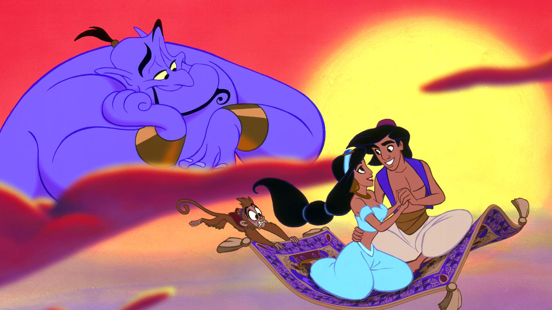 Aladdin - Alladin e Jasmine 4 PNG Imagens e Moldes.com.br
