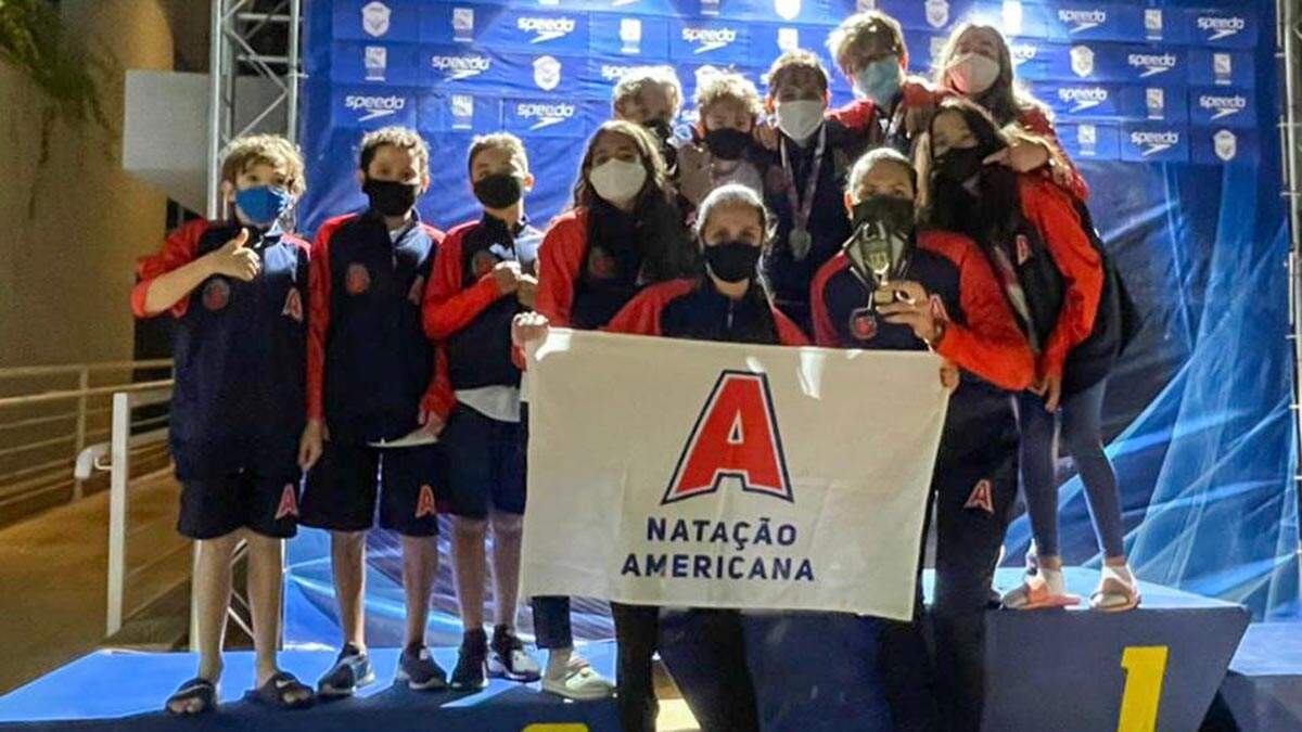 Natação Americana fatura medalhas no Campeonato Paulista de Inverno