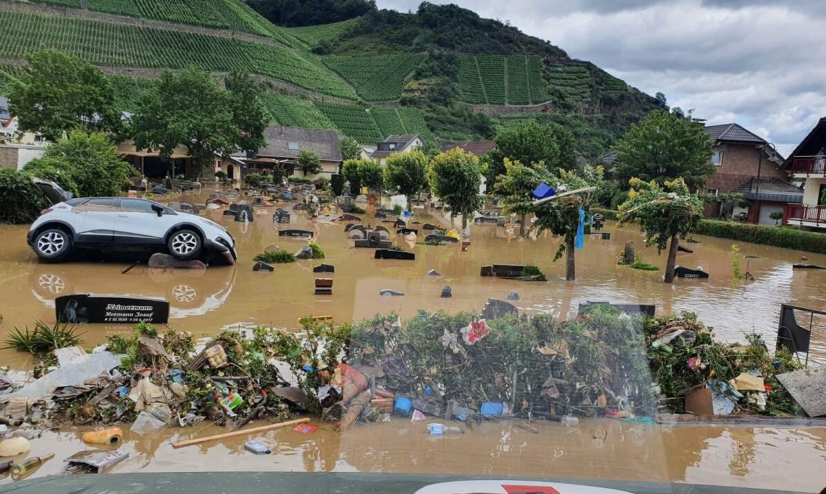 Inundação ameaça diques na Europa; mortes na Alemanha chegam a 126