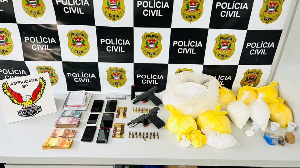 Dise apreende quase 4 kg de cocaína e anotações sobre tráfico em operação no Monte Verde