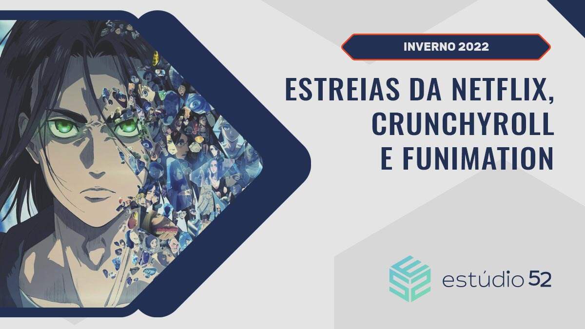 Lançamentos da Crunchyroll no Brasil da temporada de Inverno de