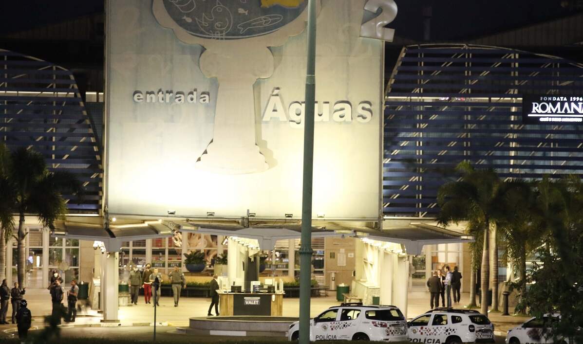 Assalto a joalherias no Parque D. Pedro Shopping termina com uma morte e três presos