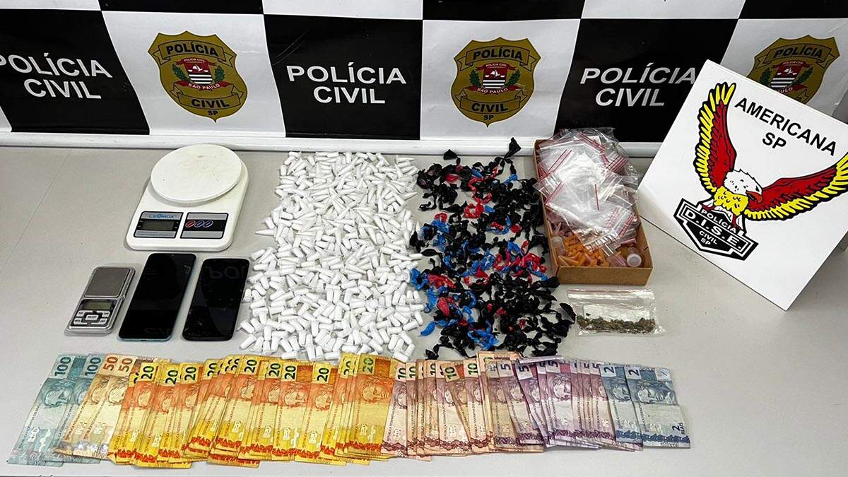 Dise de Americana localiza depósito de drogas e prende suspeito em Artur Nogueira