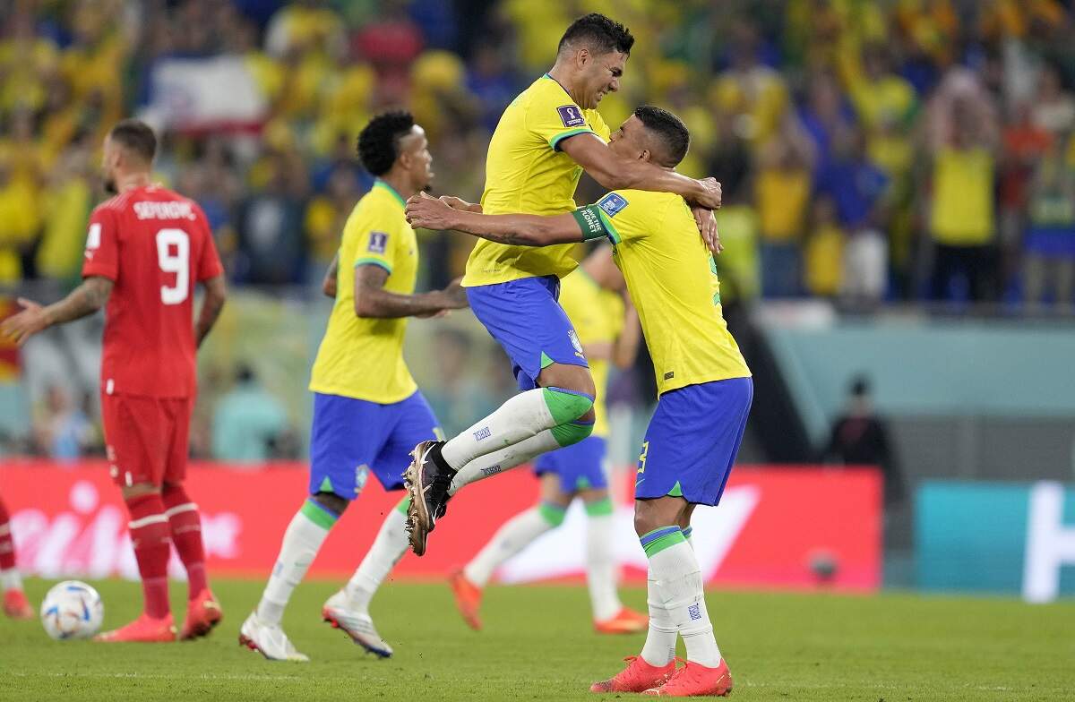Com gol de Casemiro, Brasil garante a classificação para as oitavas de final  da Copa do Mundo - Jornal de Brasília