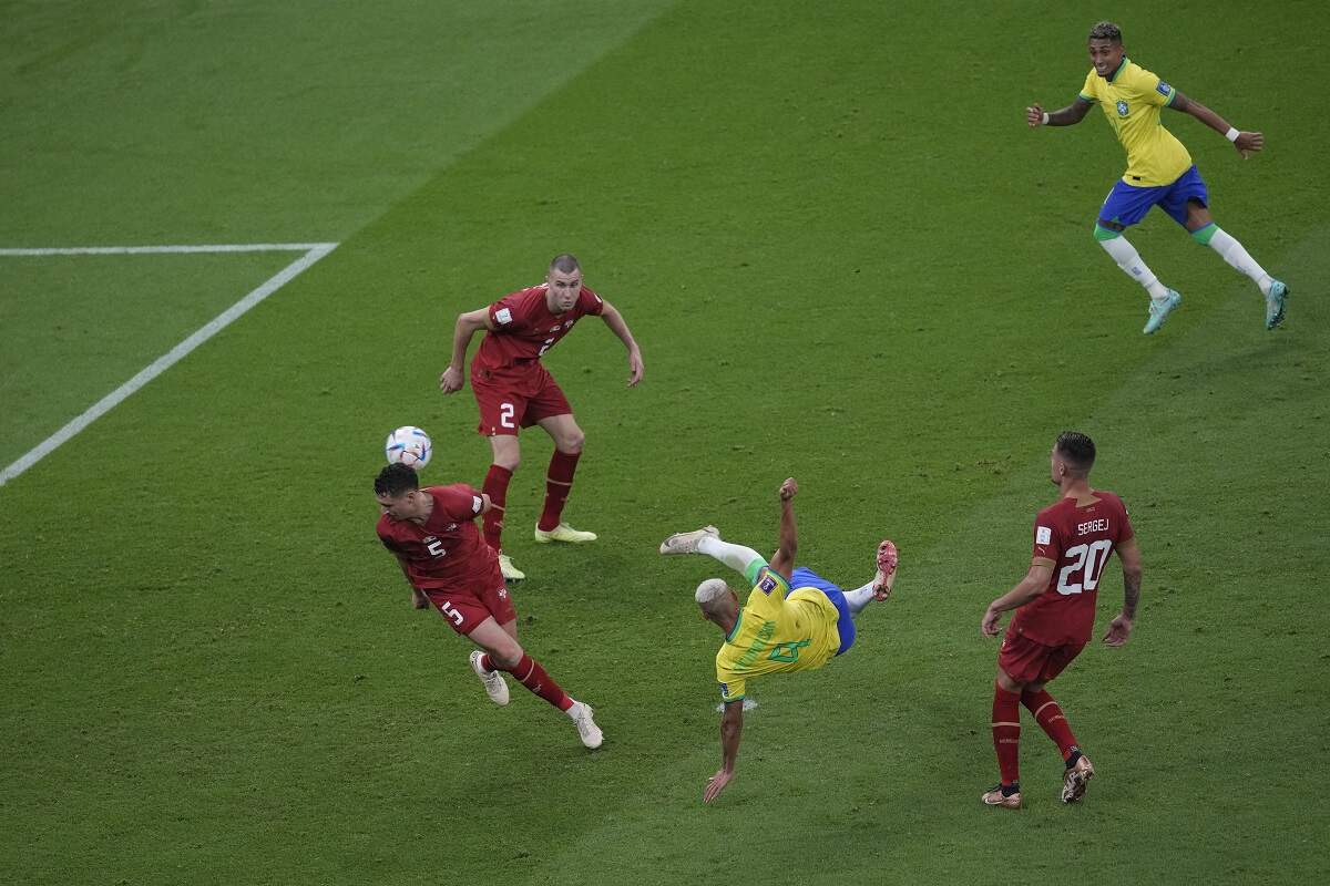 Copa 2022: Richarlison brilha, e Brasil vence Servia na estreia