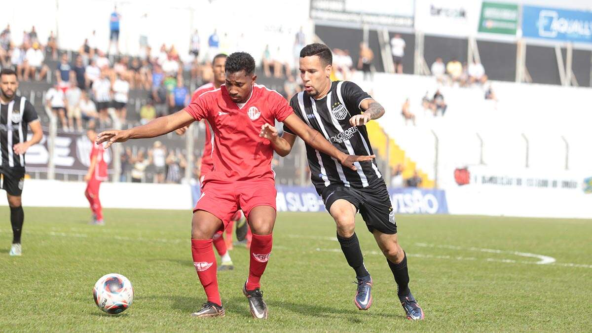 União Barbarense fica no empate e busca classificação na quarta-feira