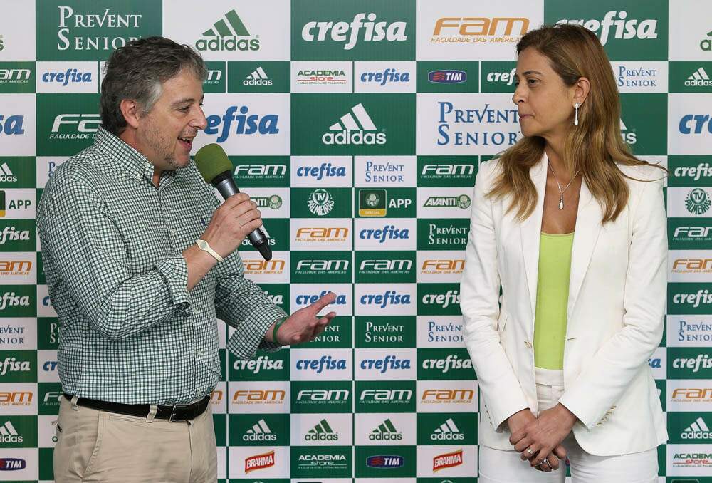 Leila diz que Palmeiras não vai se curvar à soberba e cutuca o