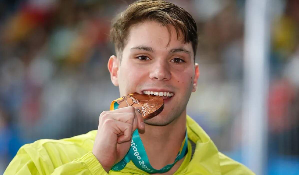 El americanense Murilo Sartori gana el bronce en los 200 m libre en el Pan
