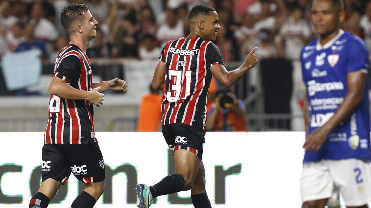 São Paulo bate frágil Águia de Marabá e garante vantagem pela Copa do Brasil