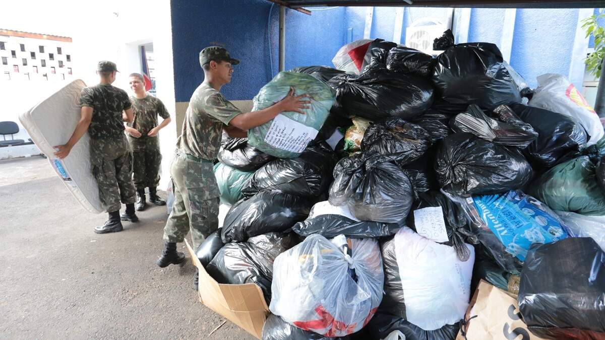 Prefeituras da região já enviaram mais de 70 toneladas de doações ao Rio Grande do Sul