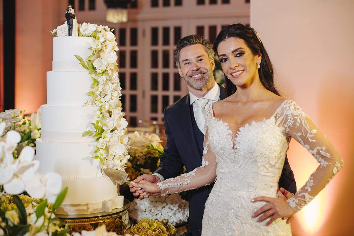 Confira os cliques do casamento de Tamara Najar e Fábio Rocha