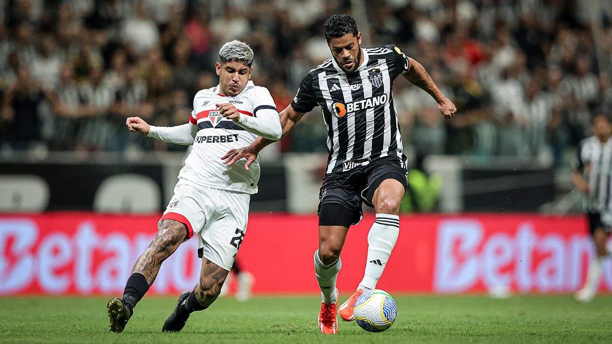 São Paulo cai em armadilha do Atlético-MG, empata e está fora da Copa do Brasil