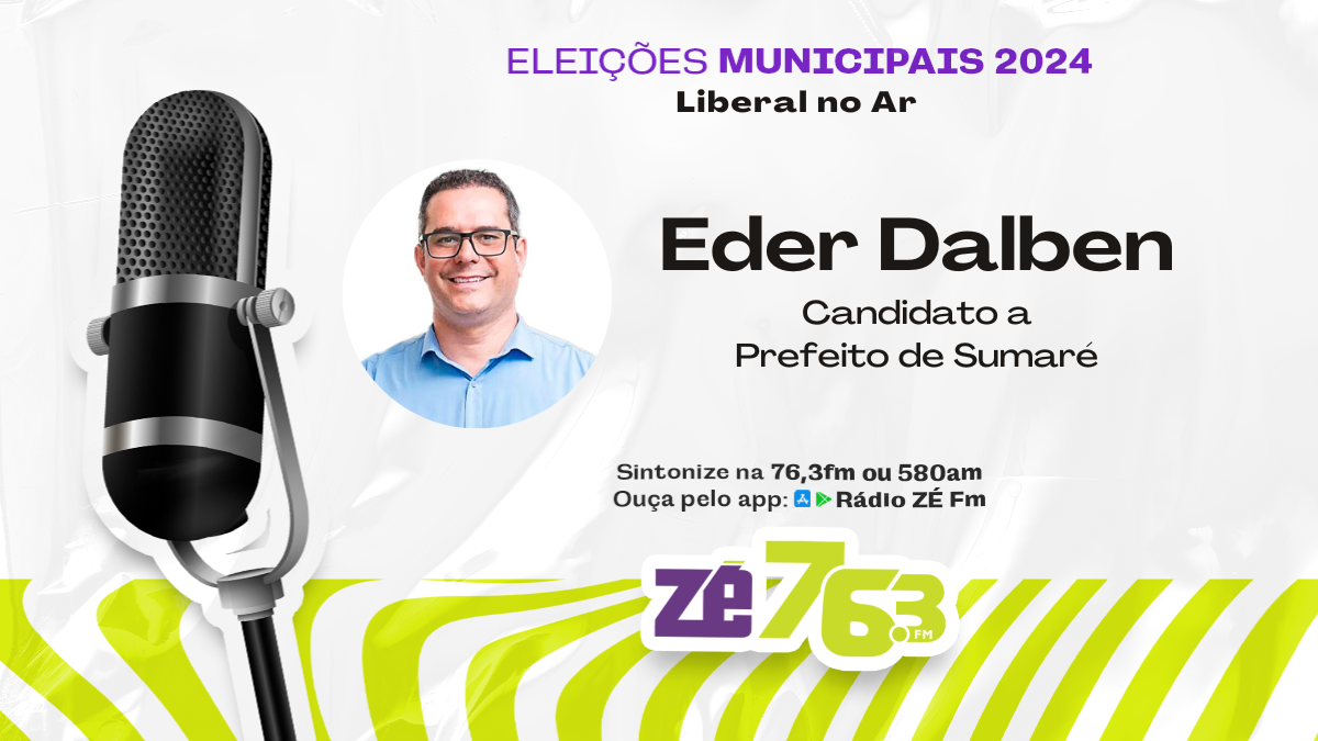 Veja como foi a entrevista com Eder Dalben, candidato a prefeito de Sumaré