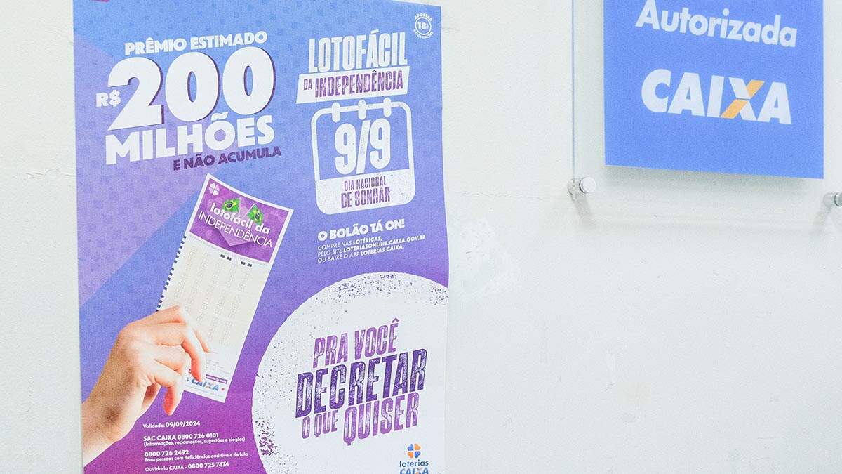 Lotofácil da Independência tem 86 apostas vencedoras do prêmio máximo