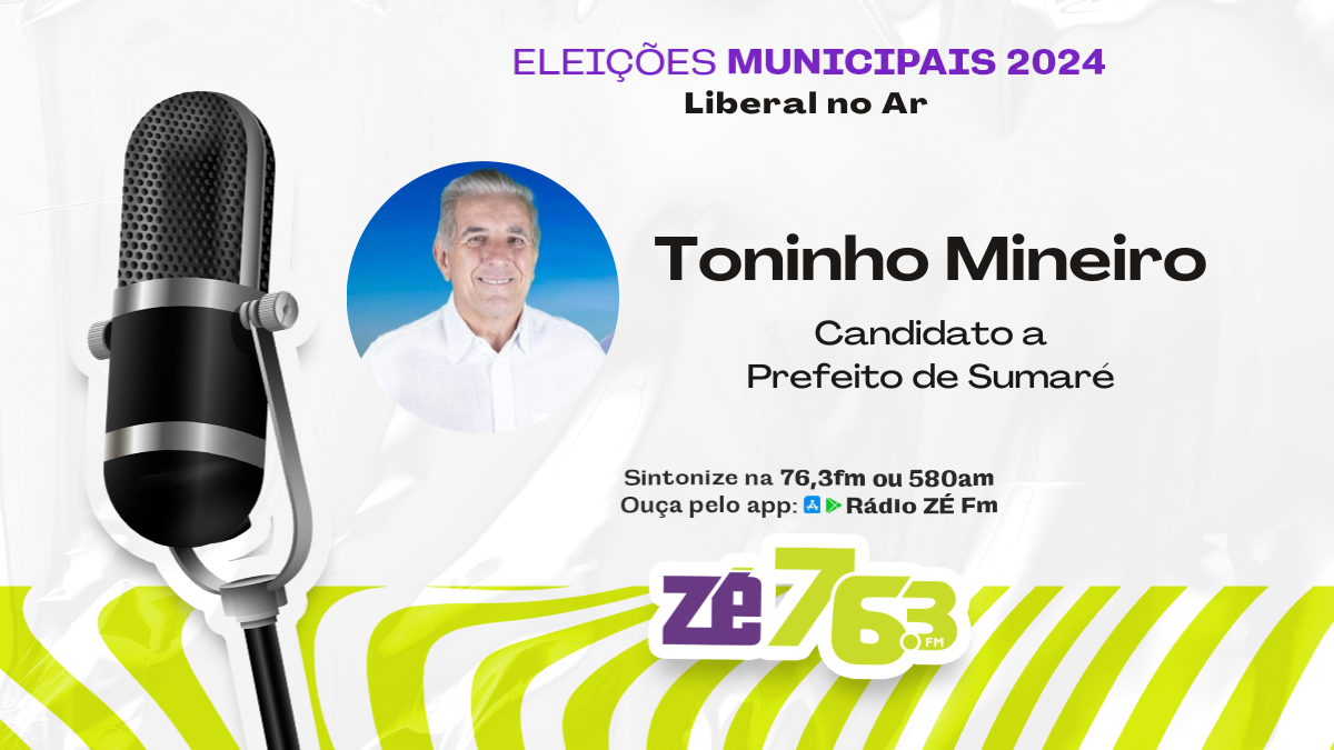 Veja como foi a entrevista com Toninho Mineiro, candidato a prefeito de Sumaré