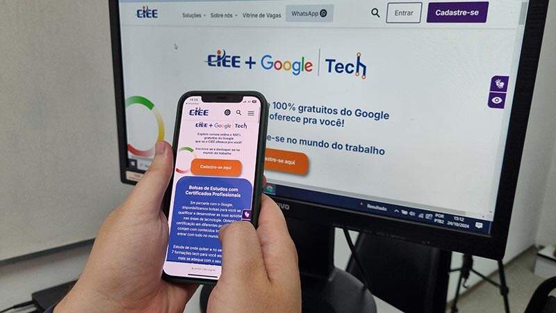 Programa CIEE + Google Tech oferece 70 mil bolsas de estudos em tecnologia