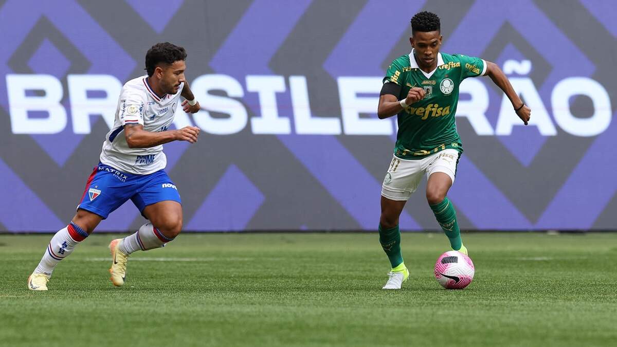 Palmeiras sai na frente, vacila e cede empate ao Fortaleza no Allianz, pelo Brasileiro