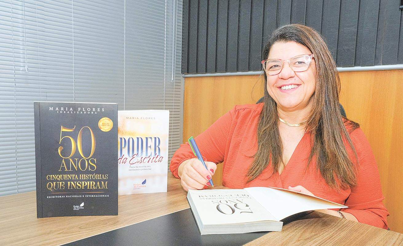 Conheça a história de Maria Flores, escritora de Nova Odessa que venceu um diagnóstico negativo e reescreveu a própria história