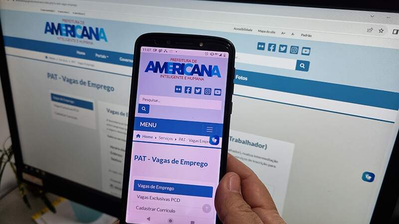 PAT de Americana está com 355 vagas de emprego disponíveis