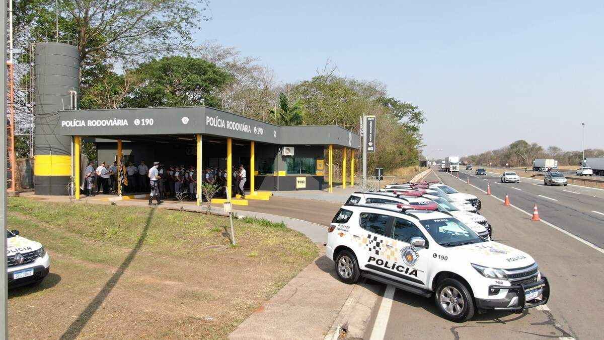 Base da PMR em Santa Bárbara busca prevenir roubos a carros-fortes 