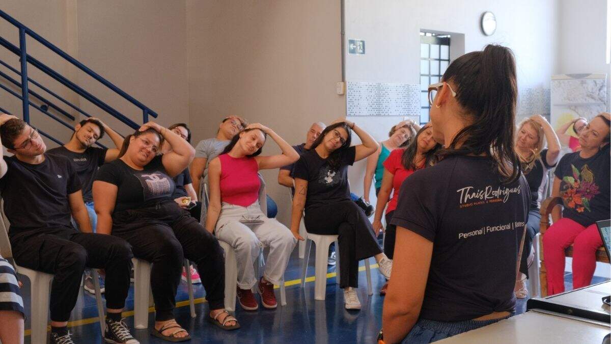 Palestra do 2º dia da Sipat do LIBERAL destaca importância do exercício físico